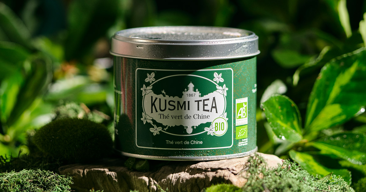 grüner bio tee von kusmi tea