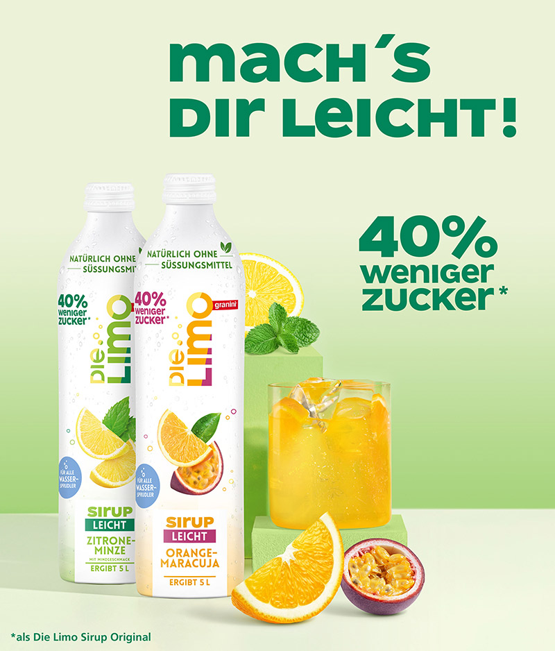 granini die limo sirup leicht