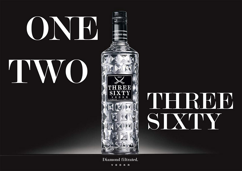 three sixty vodka