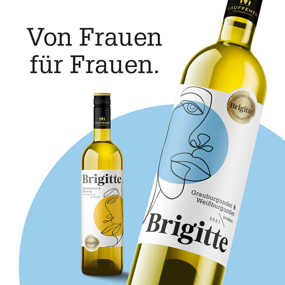 Von Frauen für Frauen: Lauffener Weingärtner präsentieren BRIGITTE® Wein