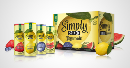 Simply Spiked Lemonade