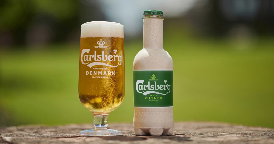 carlsberg fibre bottle