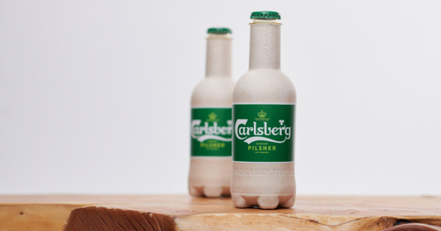 carlsberg fibre bottle