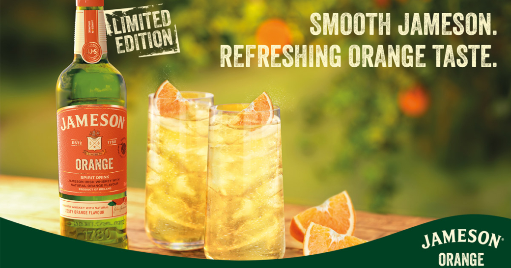 Jetzt wird’s fruchtig Jameson Orange