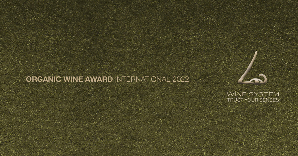organic wine award