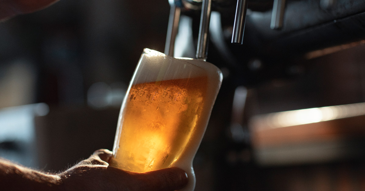 Bier Zapfen