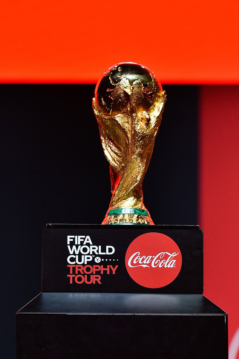 fifa world cup trophy tour coca cola 2022