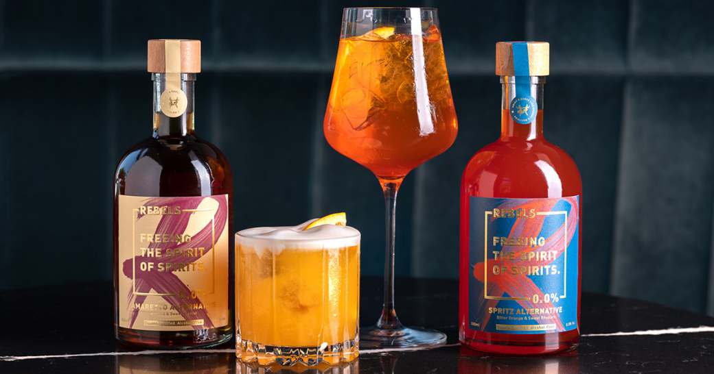 REBELS 0.0% Amaretto Spritz