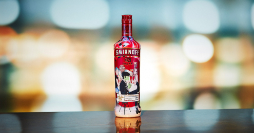 Smirnoff Gorillaz Bottle