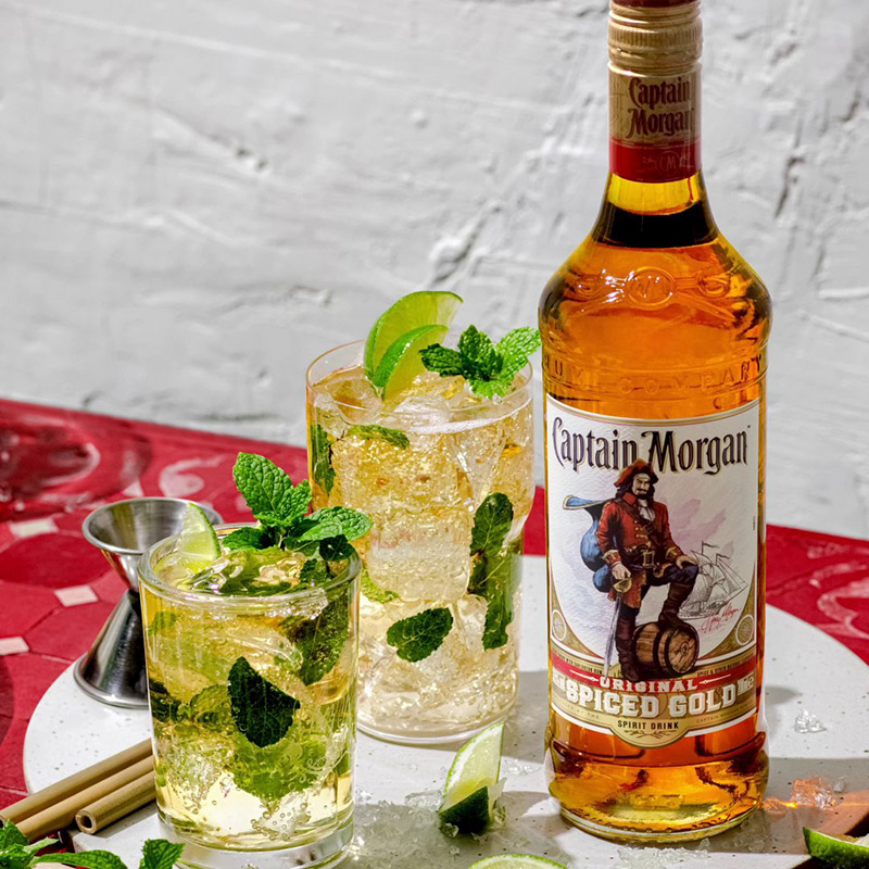 Captain Morgan Mint Cooler