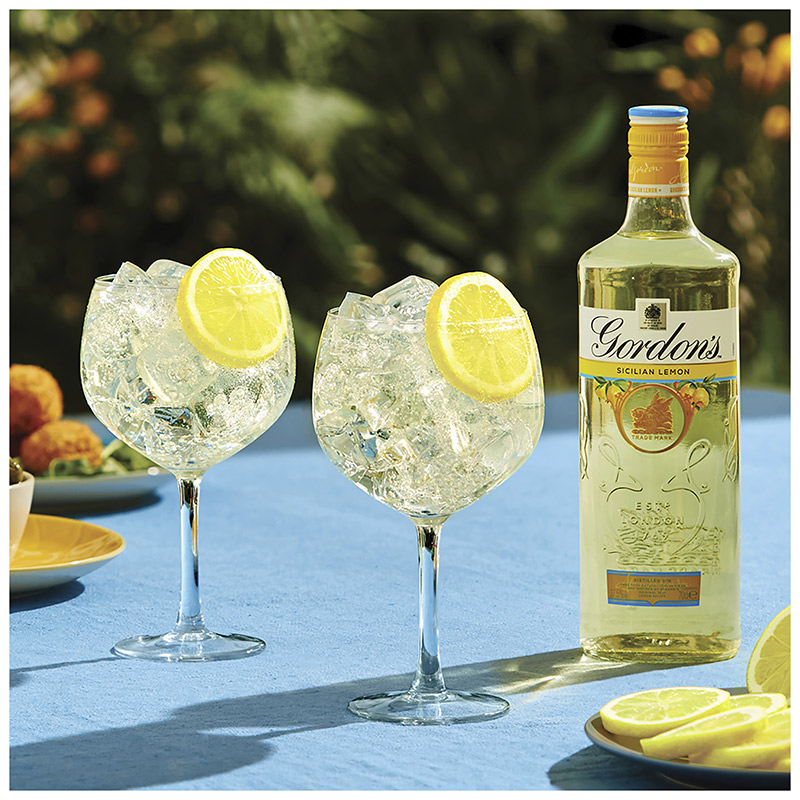 Gordons Sicilian Lemon Spritz