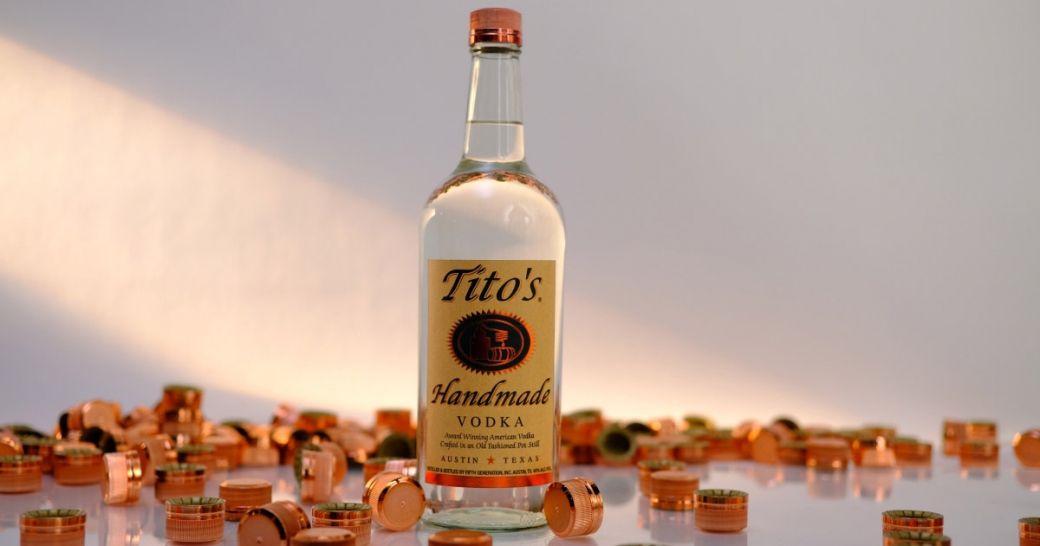 Tito’s Handmade Vodka Perola