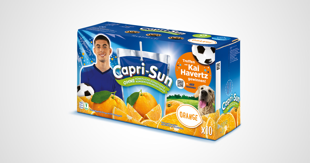 Kai Havertz und Capri-Sun kooperieren für eine sauberere Umwelt 