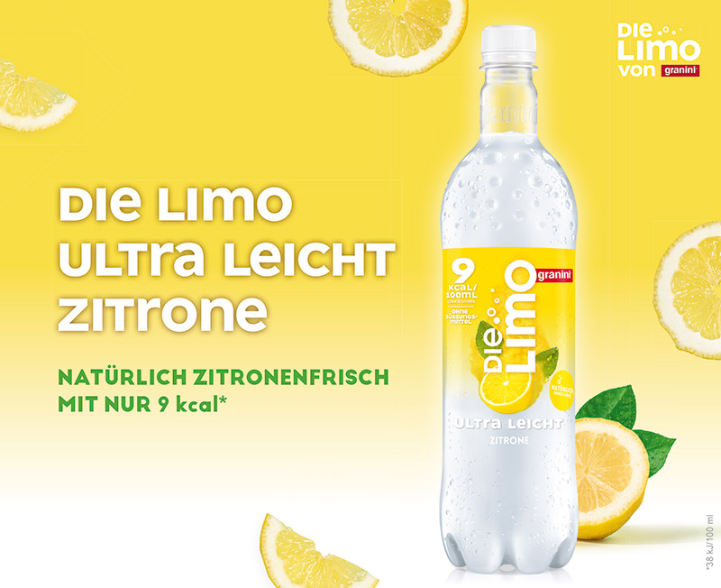 die limo ultra leicht zitrone