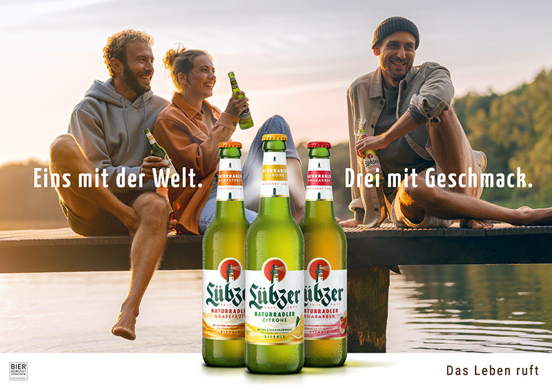 lübzer naturradler plakat