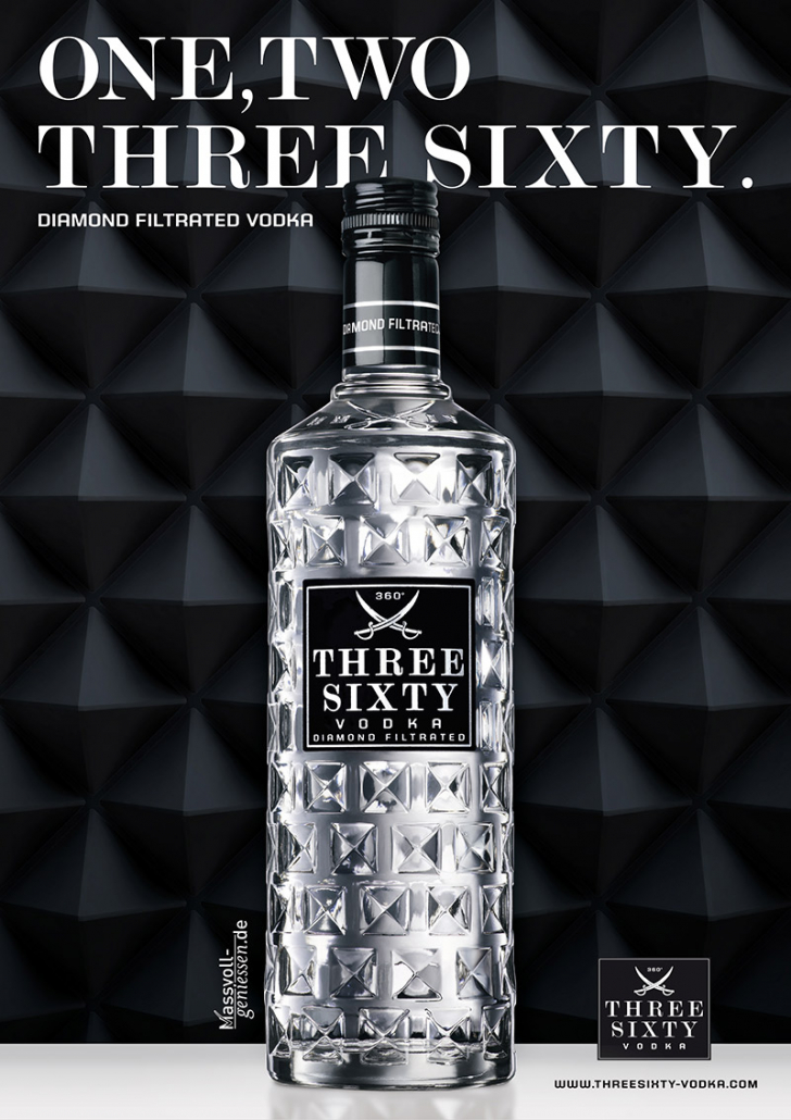 three sixty vodka