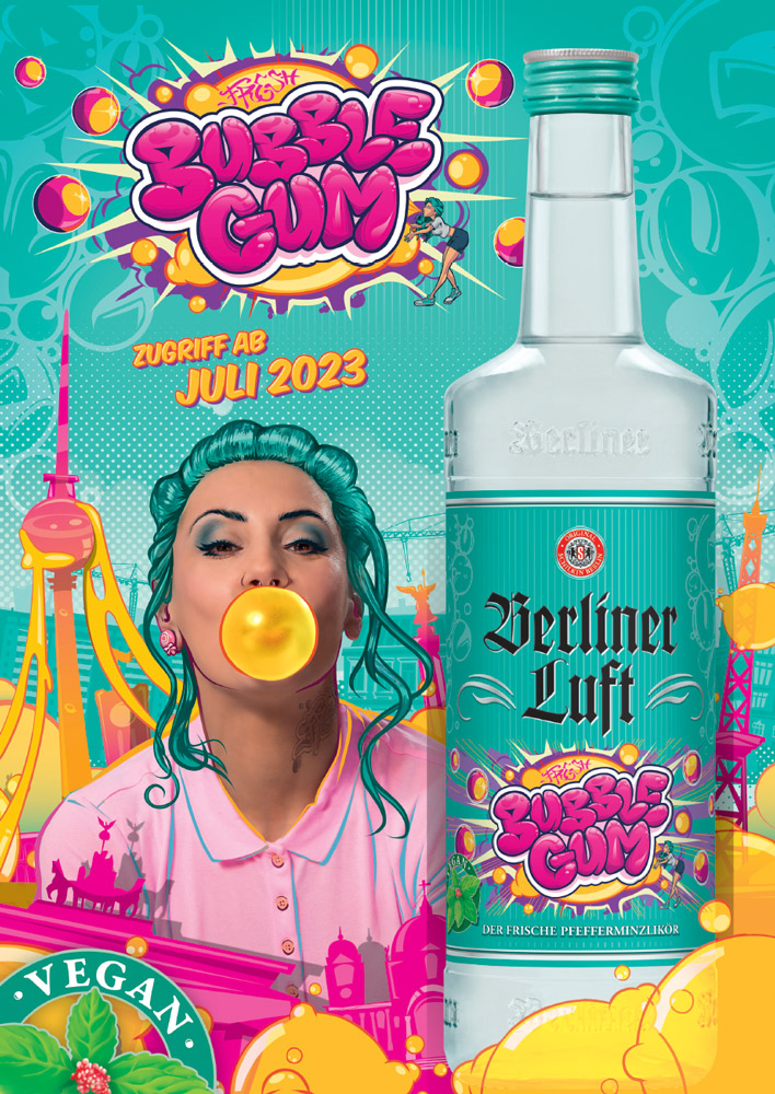 Berliner Luft Bubble Gum – knallbunt durch den Sommer