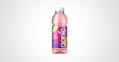 ganic Wilde Pflaume Flasche