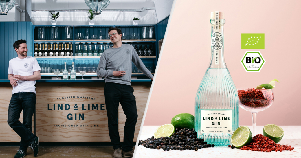 Lind & Lime über Bio-Zertifizierung und Patrick Stirling Gin: Ian Fletcher die Gründer