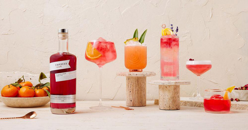 Empress 1908 Gin now introduces Elderflower Rose Gin