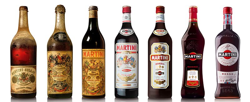 martini bottle evolution