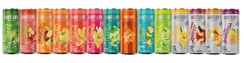 Shatler's Cocktails Range 2024