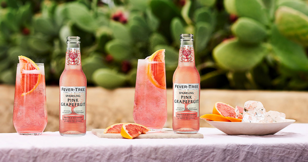 FeverTree Sparkling Pink Grapefruit exklusive Einführung in der