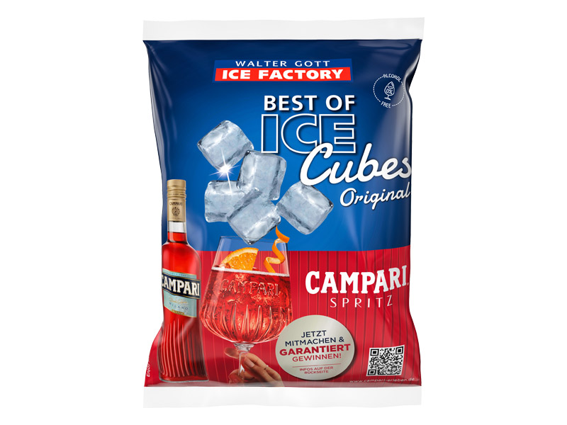 campari ice cubes