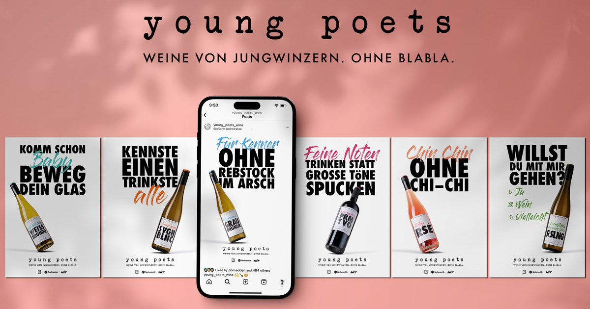 young poets OOH-Kampagne
