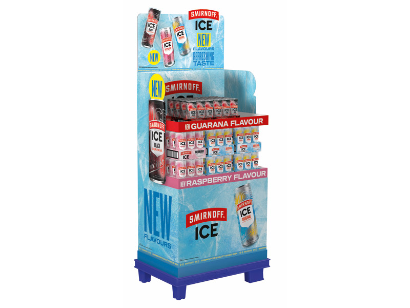 smirnoff ice display