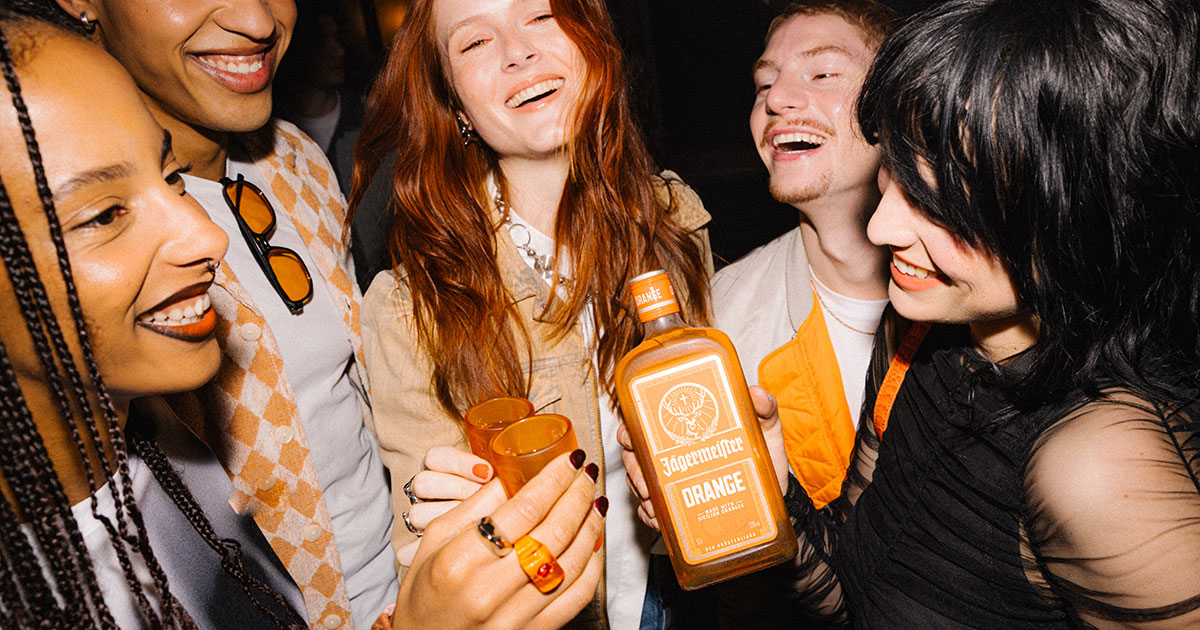 Jägermeister Orange Kampagne