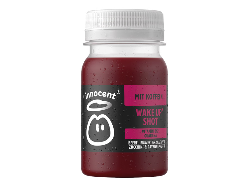 “Wake Up Shot” von innocent drinks
