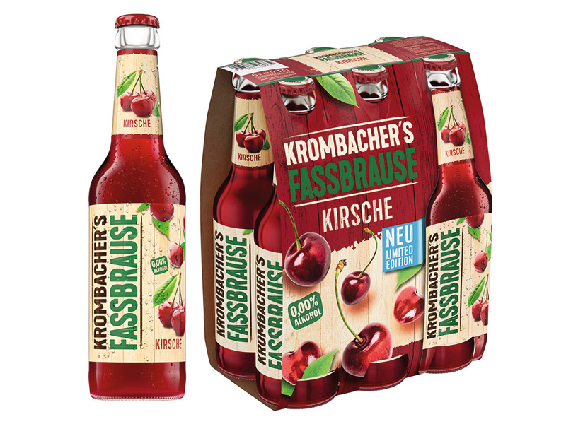 Krombacher´s Fassbrause Kirsche