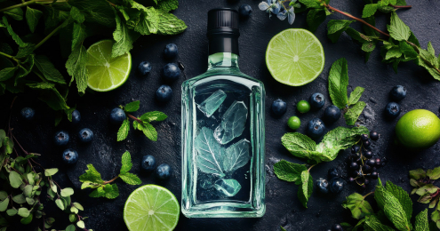 Gin Flasche