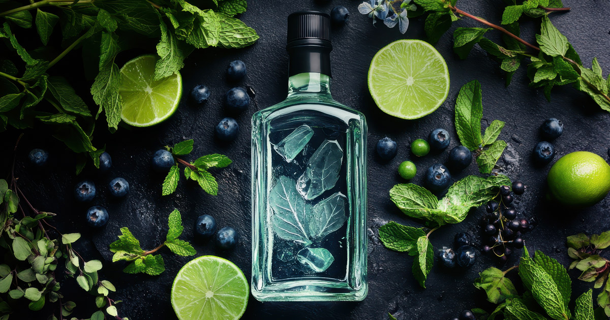 Gin Flasche