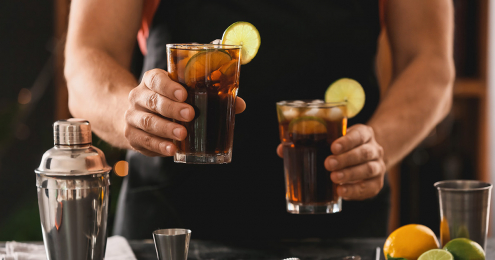 Cube Libre Cocktail Adobe Stock
