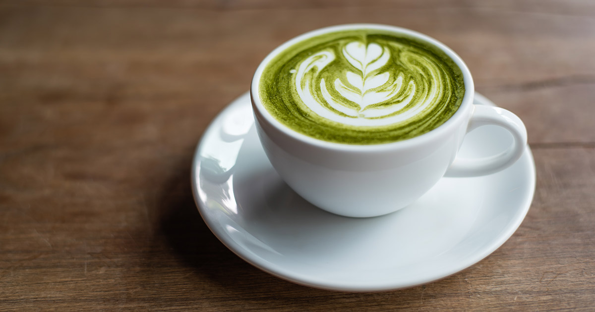 Matcha Latte Adobe Stock