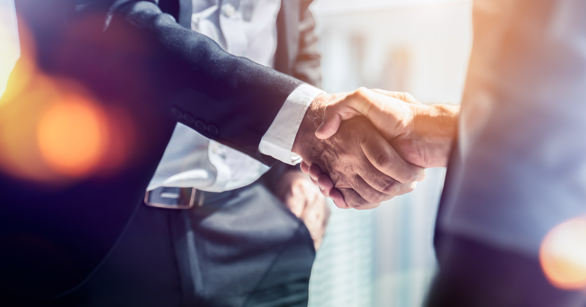 Handschlag Business Adobe Stock
