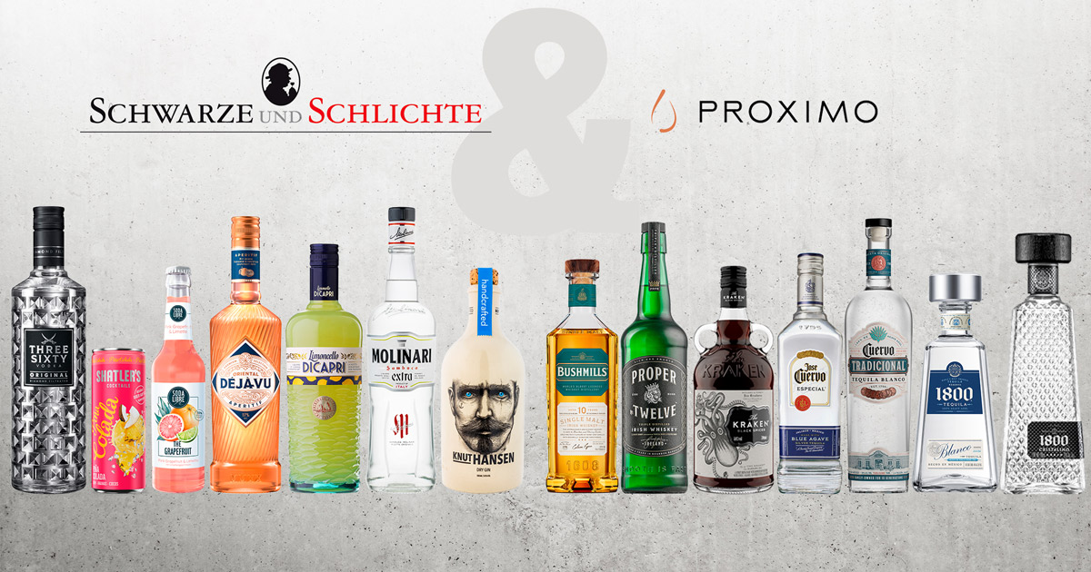 schwarze und schlichte