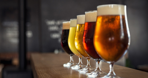 Bier Stile Gläser Adobe Stock