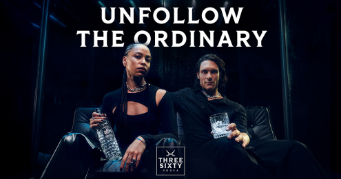 Three Sixty Vodka Unfollow the Ordinary