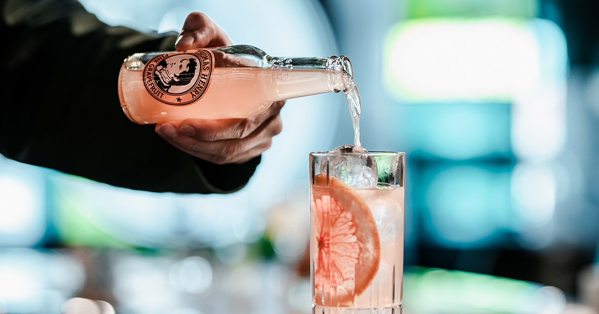 Thomas Henry Pink Grapefruit Glas