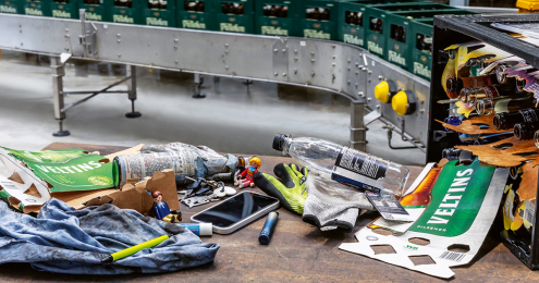 Veltins Sortieranlage