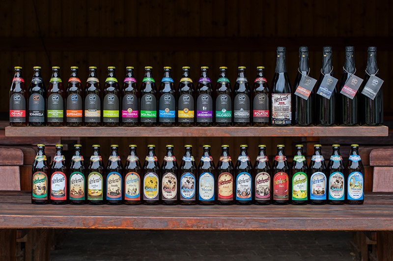 Weiherer Bier Sortiment