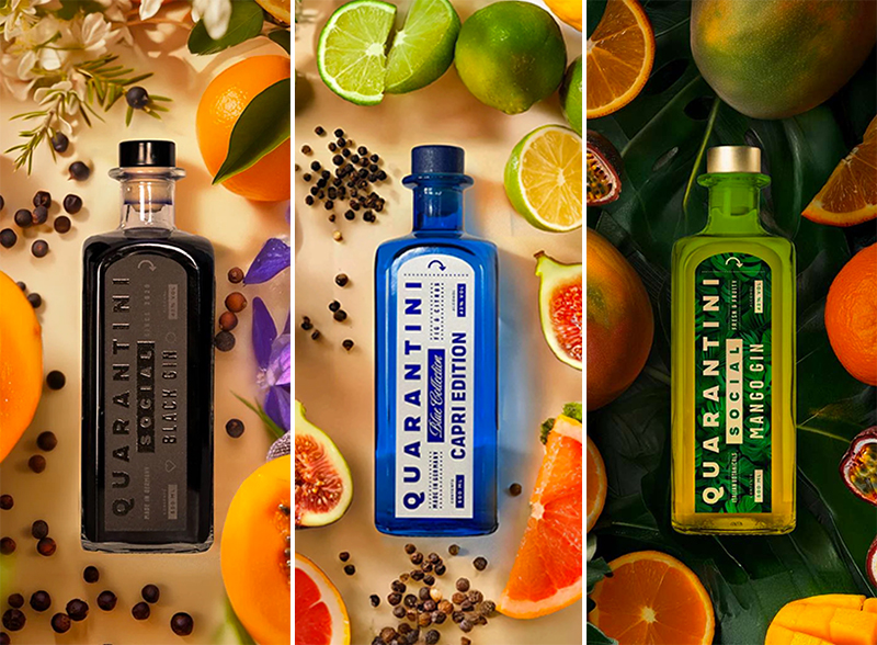 Quarantini Gin Editionen