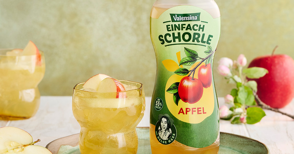 Valensina Schorle Apfel