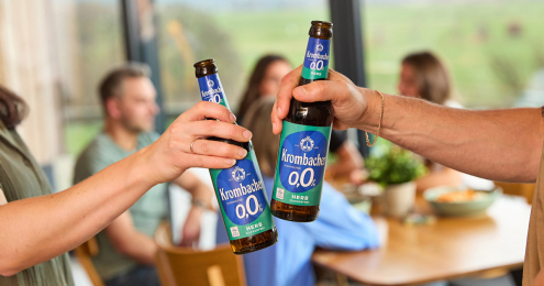 Krombacher o,0% Herb
